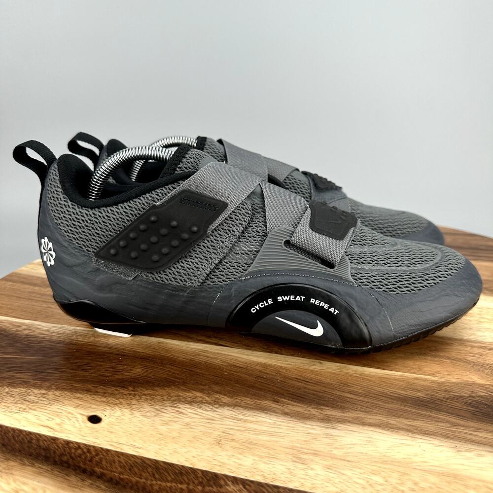 Nike SuperRep Cycle 2 Men's 12.5 Black Grey Next Cycling Shoes DH3396-002 NEW